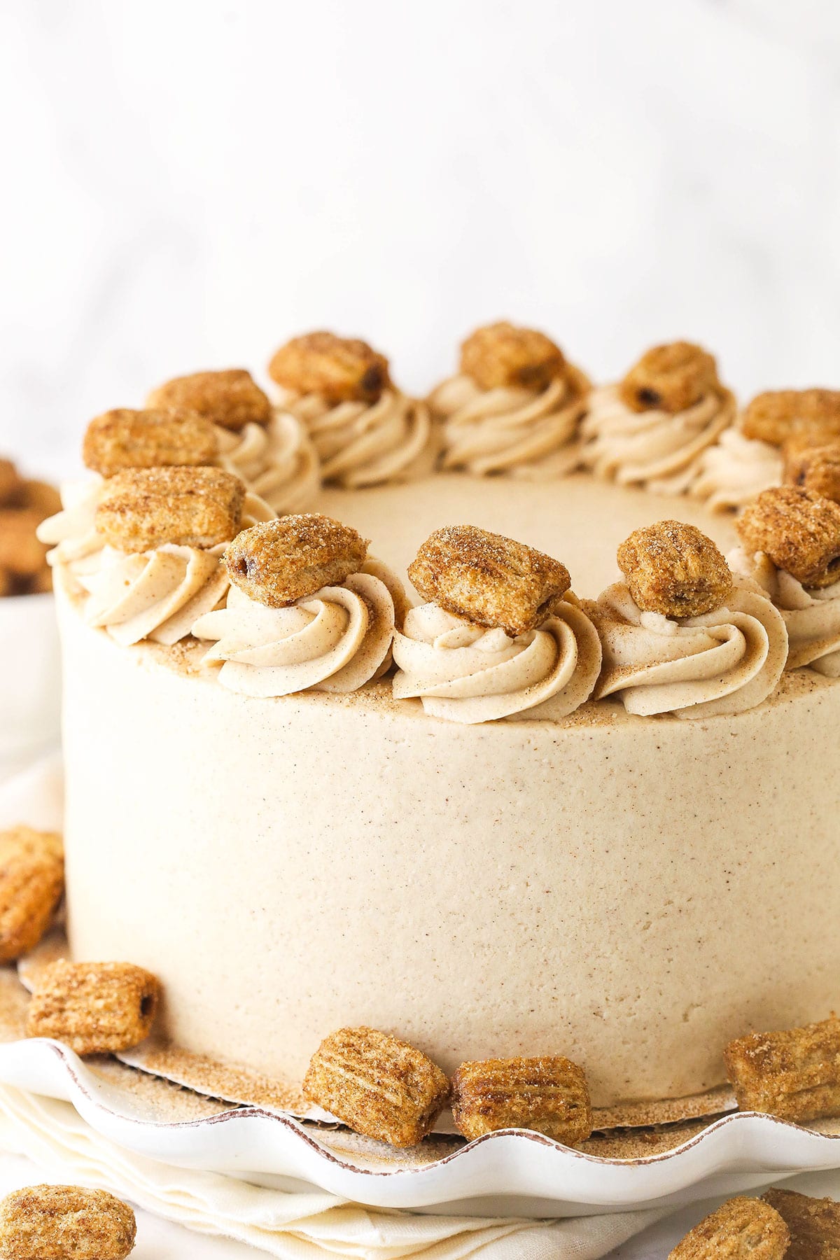 churro cake with churros on it