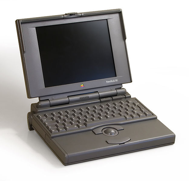 The Powerbook - a far cry from today's laptops